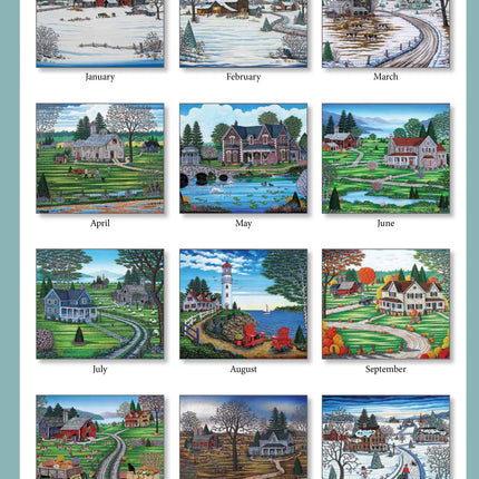 Pine Ridge Country Roads Kalender 2027