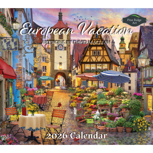 Pine Ridge European Vacation Kalender 2027