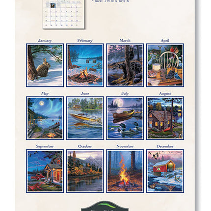 Pine Ridge Great Outdoors Kalender 2026 Small