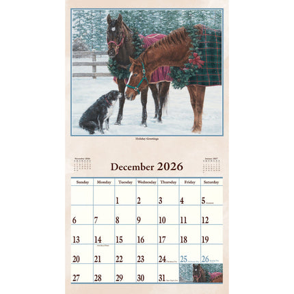 Pine Ridge Hoof Beats Kalender 2026