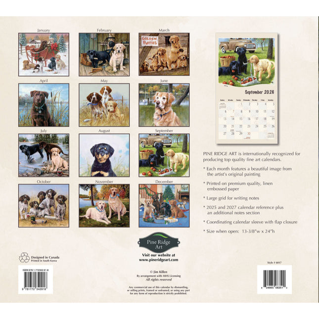 Pine Ridge Must Love Dogs Kalender 2026