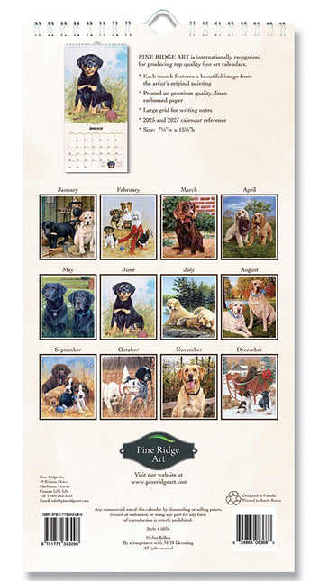 Pine Ridge Must Love Dogs Kalender 2026 Small
