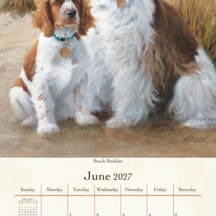 Pine Ridge Must Love Dogs Kalender 2027 Small