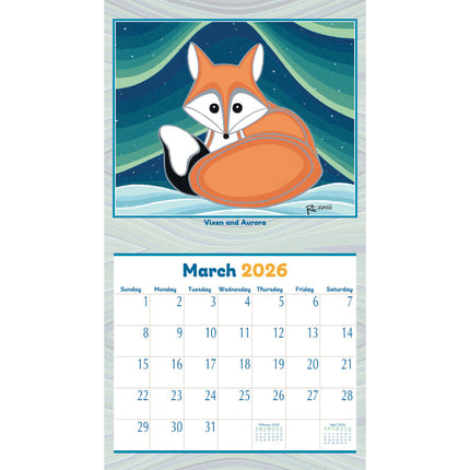 Pine Ridge Quiet Places Kalender 2026