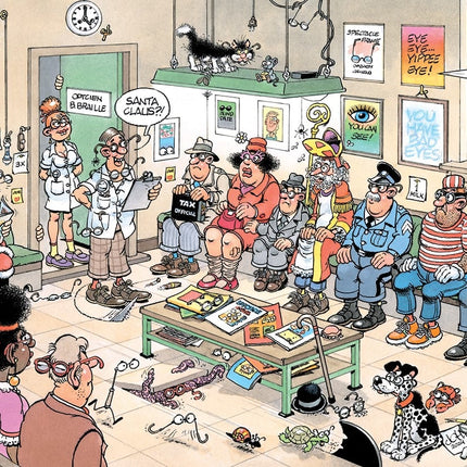 Plenty Gifts Jan van Haasteren - Blik op Oneindig Puzzel 500 Stukjes