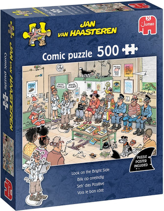 Plenty Gifts Jan van Haasteren - Blik op Oneindig Puzzel 500 Stukjes