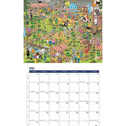 Plenty Gifts Jan van Haasteren Kalender 2027