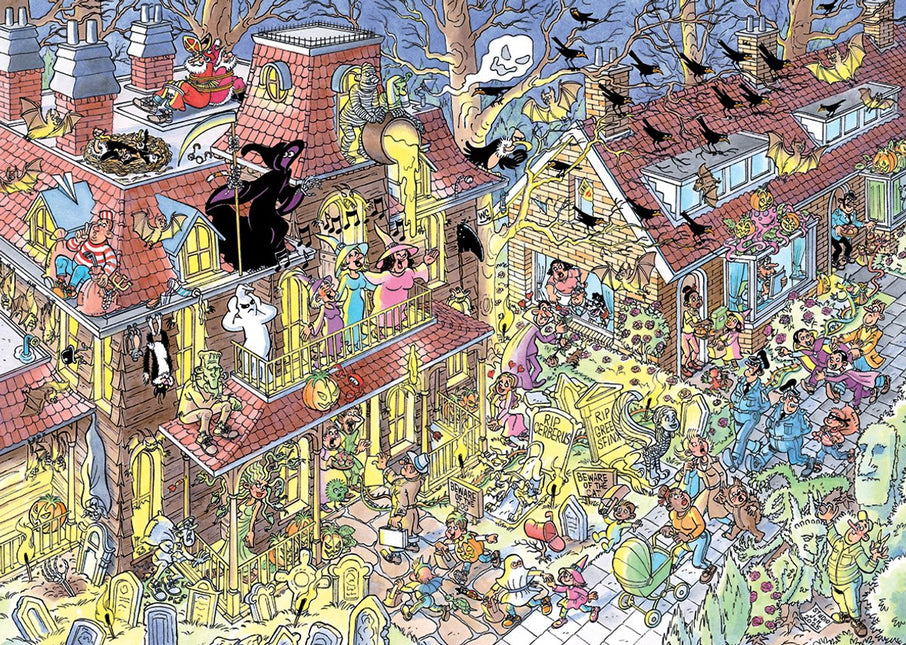 Plenty Gifts Jan van Haasteren - Trick or treat Puzzel 500 Stukjes