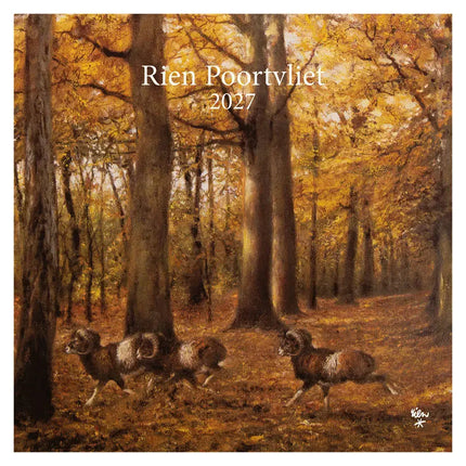 Plenty Gifts Rien Poortvliet Kalender 2027 Natuur