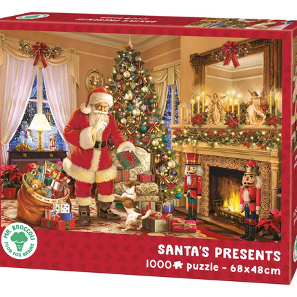 Plenty Gifts Santa’s Presents Puzzel 1000 Stukjes