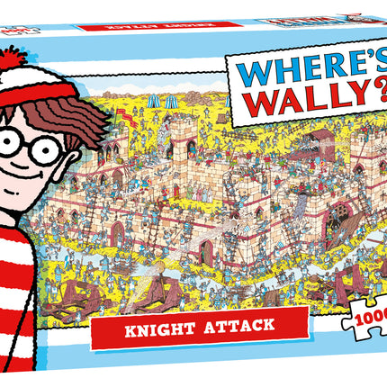 Plenty Gifts Where’s Wally Knight Attack Puzzel 1000 Stukjes