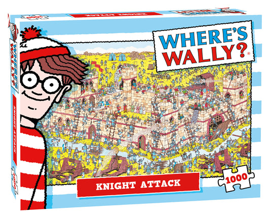 Plenty Gifts Where’s Wally Knight Attack Puzzel 1000 Stukjes