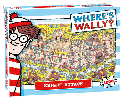 Plenty Gifts Where’s Wally Knight Attack Puzzel 1000 Stukjes
