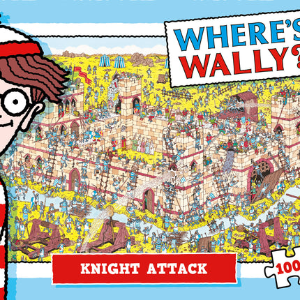 Plenty Gifts Where’s Wally Knight Attack Puzzel 1000 Stukjes