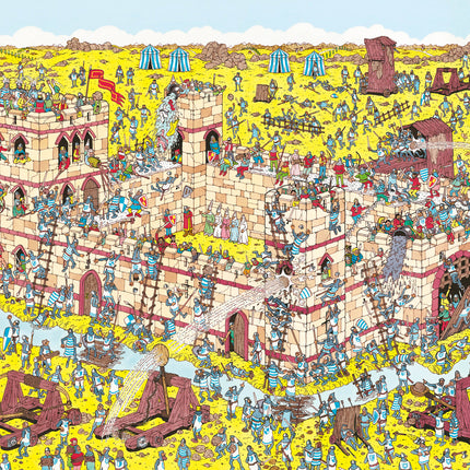 Plenty Gifts Where’s Wally Knight Attack Puzzel 1000 Stukjes