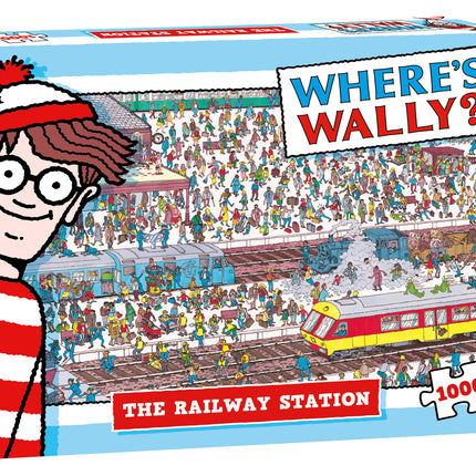 Plenty Gifts Where’s Wally Railway Station Puzzel 1000 Stukjes