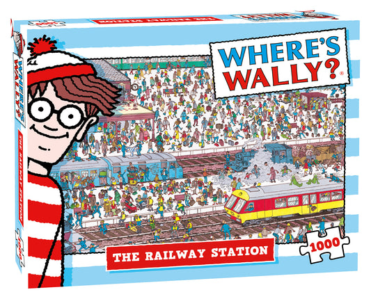 Plenty Gifts Where’s Wally Railway Station Puzzel 1000 Stukjes