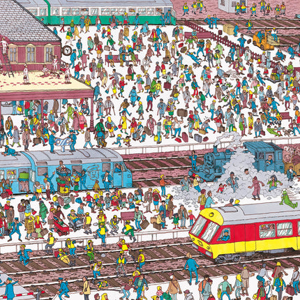 Plenty Gifts Where’s Wally Railway Station Puzzel 1000 Stukjes