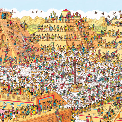 Plenty Gifts Where’s Wally The Aztecs  Puzzel 1000 Stukjes