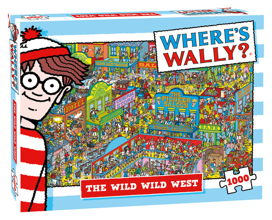 Plenty Gifts Where’s Wally Wild West Puzzel 1000 Stukjes