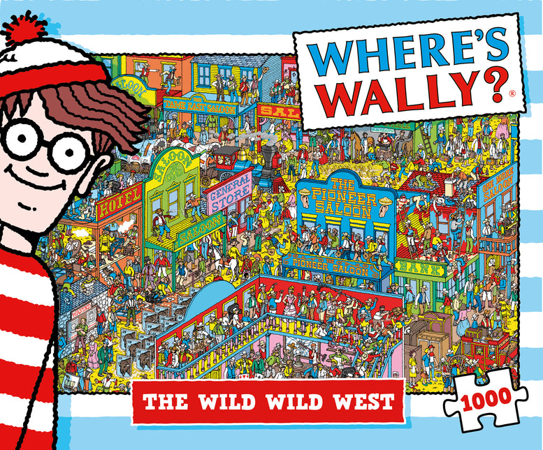 Plenty Gifts Where’s Wally Wild West Puzzel 1000 Stukjes