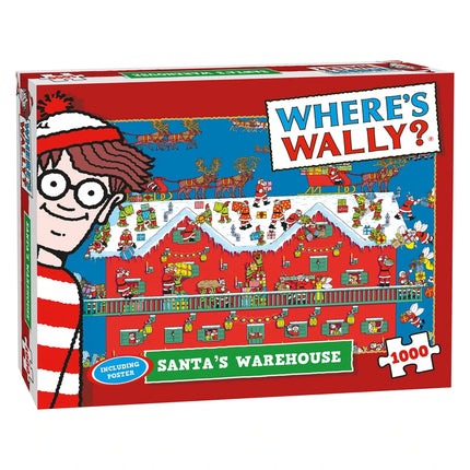 Plenty Gifts Xms Where’s Wally Santas Warehouse Puzzel 1000 Stukjes