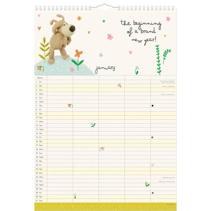Portico Boofle Family Kalender 2027 A3