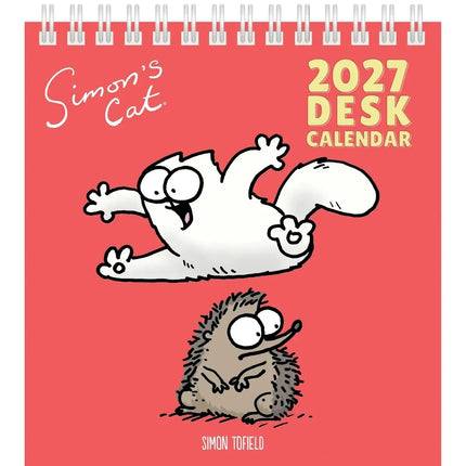 Portico Simon's Cat Deskkalender 2027