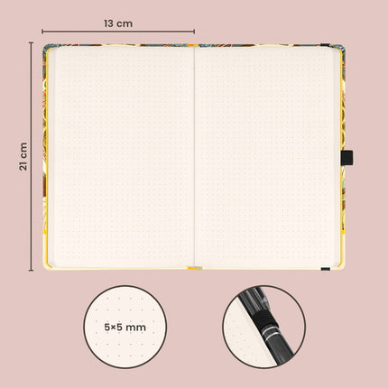 Presco Alphonse Mucha Notitieboek A5 Feather