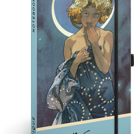 Presco Alphonse Mucha Notitieboek A5 Luna