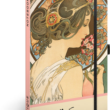 Presco Alphonse Mucha Notitieboek A5 Primrose
