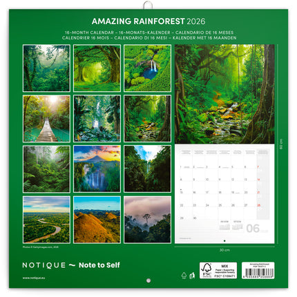 Presco Amazing Rainforest Kalender 2027