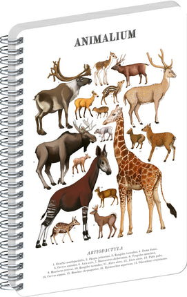 Presco Animalium – Artiodactyls Spiraal Notitieboek A5 Blanco