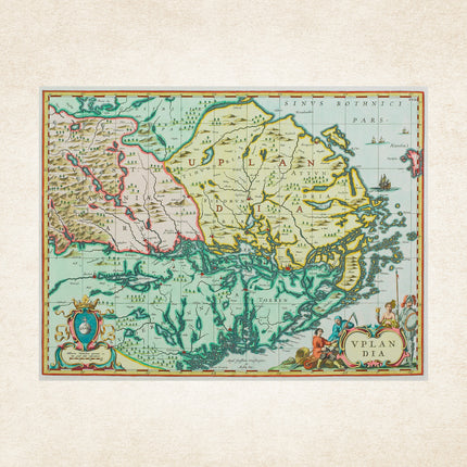 Presco Antique Maps Kalender 2026
