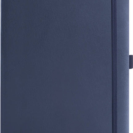 Presco Balacron Dark Blue Notitieboek A5 Stippen