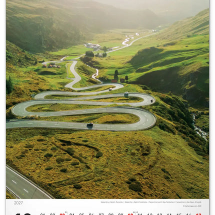Presco Bergen Kalender 2027 Groot