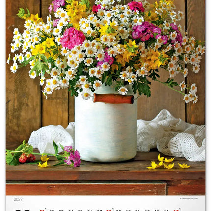 Presco Bloemen Kalender Groot 2027