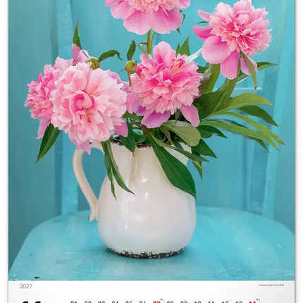 Presco Bloemen Kalender Groot 2027