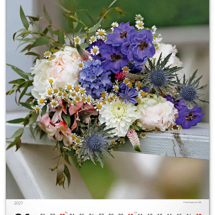 Presco Bloemen Kalender Groot 2027