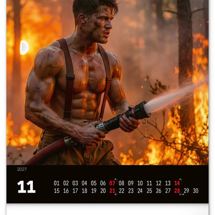 Presco Brandweermannen Kalender 2027