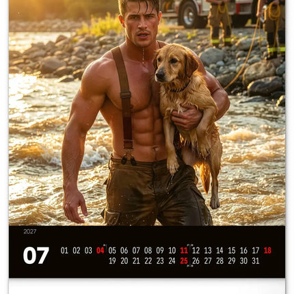 Presco Brandweermannen Kalender 2027