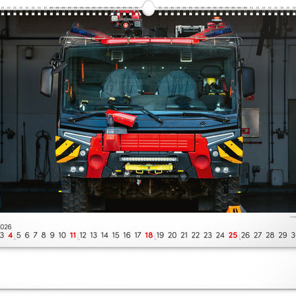 Presco Brandweerwagens Kalender 2026
