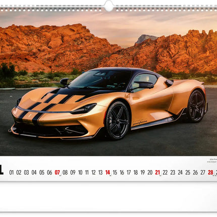 Presco Cars Kalender Groot 2027