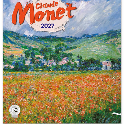 Presco Claude Monet Kalender 2027 Groot