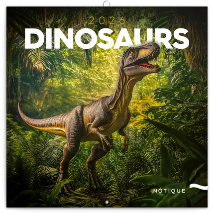 Presco Dinosaurus Kalender 2026