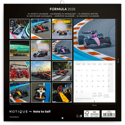 Presco Formula Kalender 2027