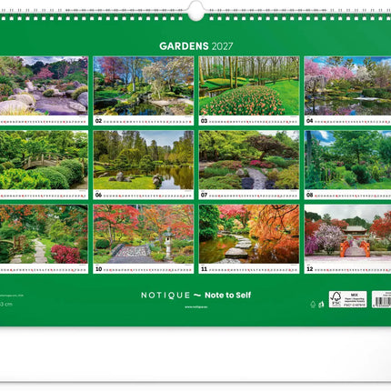 Presco Gardens Kalender Groot 2027