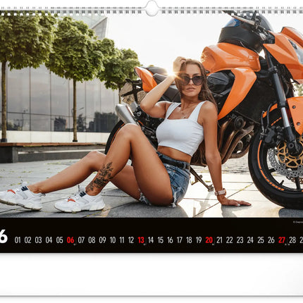Presco Girls and Bikes Kalender 2027