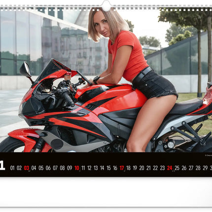 Presco Girls and Bikes Kalender 2027