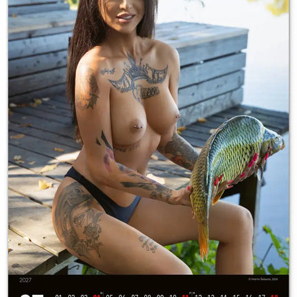 Presco Girls and Carps Kalender 2027